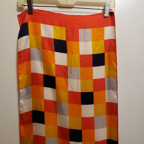 Vintage Echo scarf - 100% silk - Picture 4 of 5